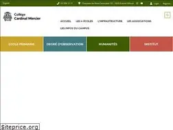 Sites similar to collegecardinalmercier.be
