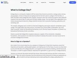 Sites similar to collegeday.org