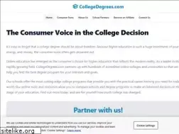 Sites similar to collegedegrees.com