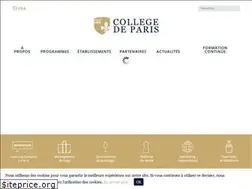 Sites similar to collegedeparis.es