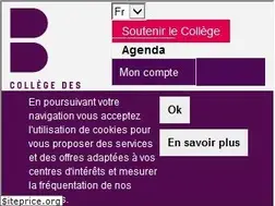 Sites similar to collegedesbernardins.fr