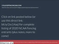 Sites similar to collegefencing360.com