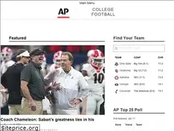 Sites similar to collegefootball.ap.org