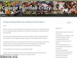 Sites similar to collegefootballcrazy.com