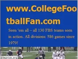 Sites similar to collegefootballfan.com