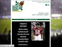 Sites similar to collegefootballfaniacs.com