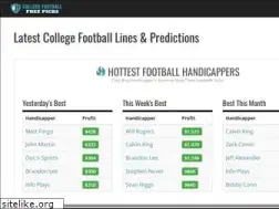 Sites similar to collegefootballfreepicks.com