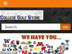 Sites similar to collegegolfstore.com