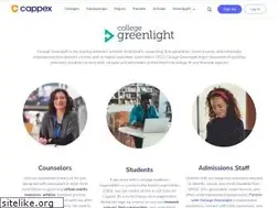 Sites similar to collegegreenlight.com