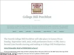 Sites similar to collegehillporchfest.org