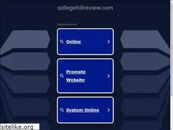 Sites similar to collegehillreview.com