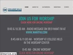 Sites similar to collegehills.org