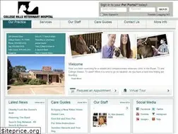 Sites similar to collegehillsvet.com