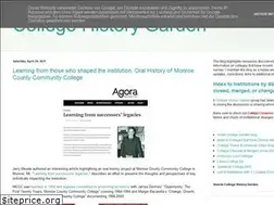Sites similar to collegehistorygarden.blogspot.com