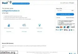 Sites similar to collegeinformation.in