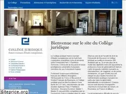 Sites similar to collegejuridique.ro