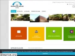 Sites similar to collegelagrangeauxbelles.fr