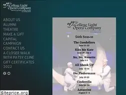 Sites similar to collegelightoperacompany.com