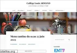 Sites similar to collegelouisarmand.com