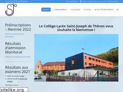 Sites similar to collegelyceesaintjoseph.com
