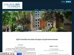 Sites similar to collegeneoclassique.org