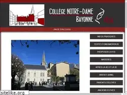 Sites similar to collegenotredamebayonne.com