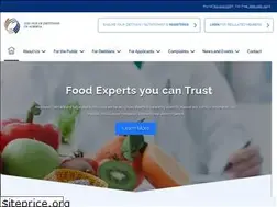 Sites similar to collegeofdietitians.ab.ca