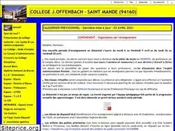 Sites similar to collegeoffenbachstmande.fr
