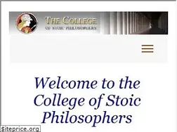 Sites similar to collegeofstoicphilosophers.org
