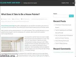 Sites similar to collegepaintandbody.com