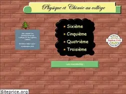 Sites similar to collegephysiquechimie.fr