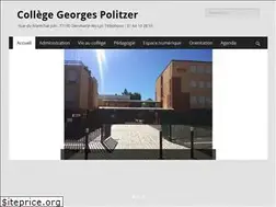 Sites similar to collegepolitzer.fr