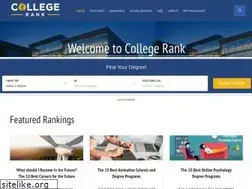 Sites similar to collegerank.net