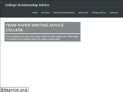 Sites similar to collegerelationshipadvice.com