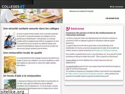 Sites similar to colleges41.fr