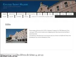 Sites similar to collegesainthilaire06.fr