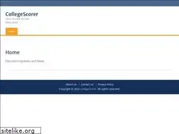 Sites similar to collegescorer.com