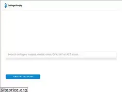 Sites similar to collegesimply.com