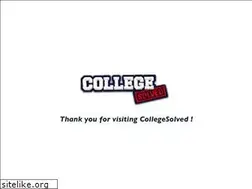 Sites similar to collegesolved.com