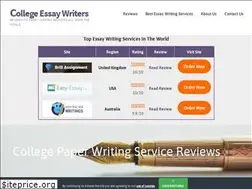 Sites similar to collegessaywriters.com