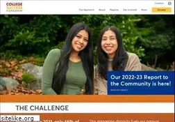 Sites similar to collegesuccessfoundation.org