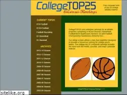 Sites similar to collegetop25.com