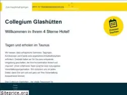 Sites similar to collegium-glashuetten.de
