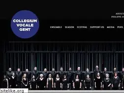 Sites similar to collegiumvocale.com