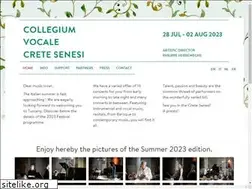 Sites similar to collegiumvocalecretesenesi.com