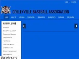 Sites similar to colleyvillebaseball.org