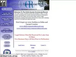 Sites similar to collincountycommercialrecord.com