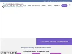 Sites similar to collingwoodfestival.com