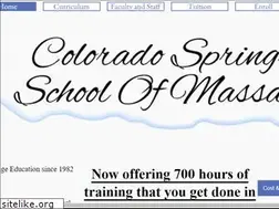 Sites similar to collinsonmassageschool.com