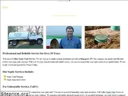 Sites similar to collinsseptictankservice.net
